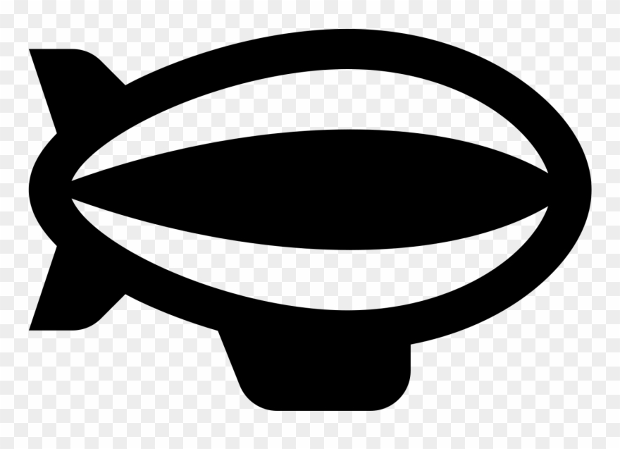 Sterowiec Icon - Dirigeable Png Clipart