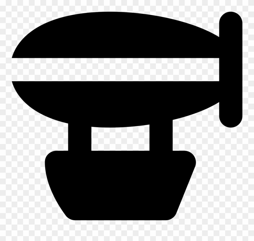 Dirigible Icon Clipart
