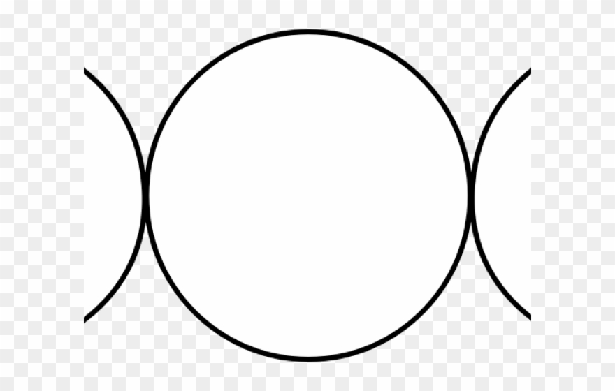 Pagan Clipart Triple Moon - Circle - Png Download