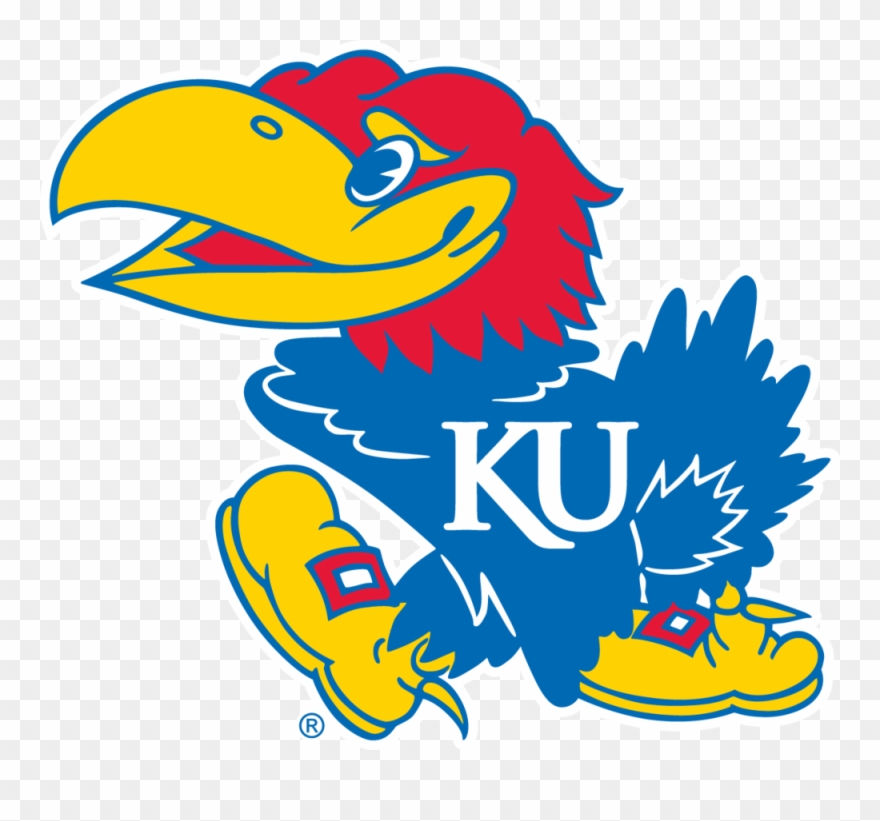 14898 Ku Jayhawk Colouring Pages - Kansas Jayhawks Clipart