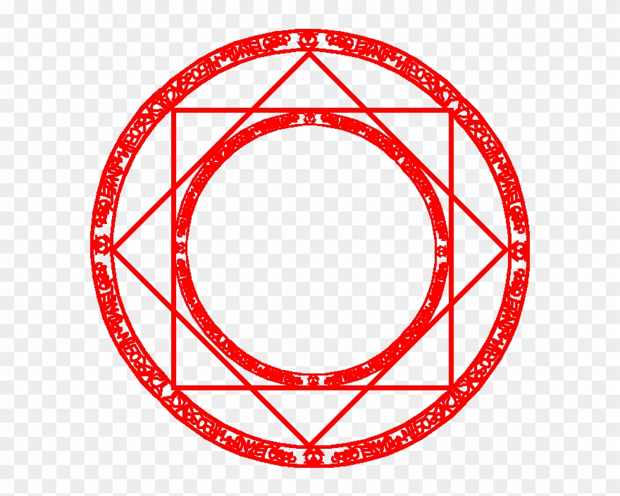 Image Royalty Free Stock File The Red Circle Gif Wikimedia - Magic Circle Clipart