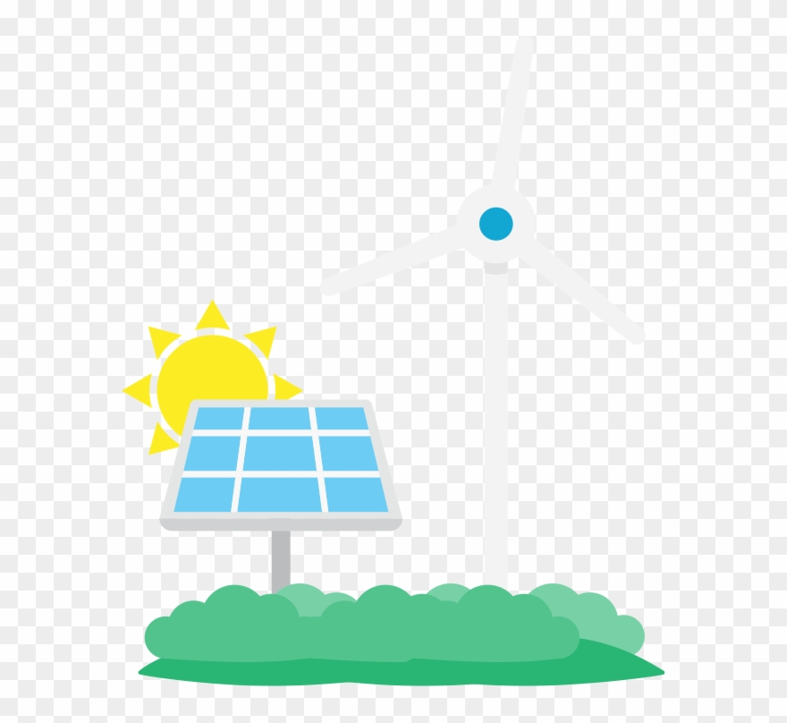 Renewable Energy - - Wind Turbine Clipart