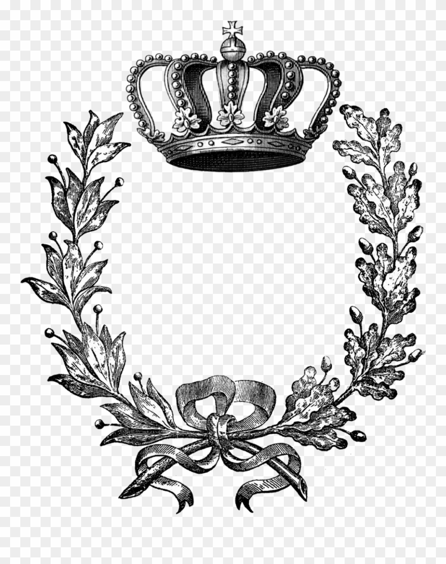 Laurel Wreath Crown Clip Art - Queen Honey Bee Art - Png Download