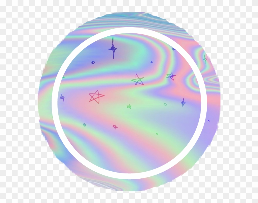 Icon Circle New Pastel Tumblr Cute Simple White Pink - Circle Clipart