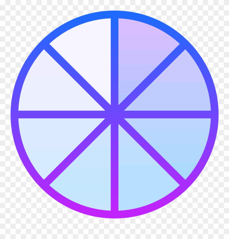 Color Wheel Color Circle Abstract Illustrative Clipart - Roue De L Année - Png Download