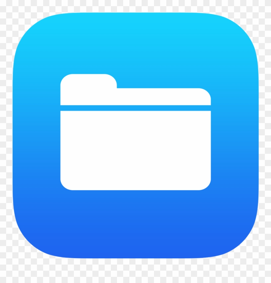 The File Manager For Ios 7 Goes Free For A Limited - Ios File Icon Png Clipart