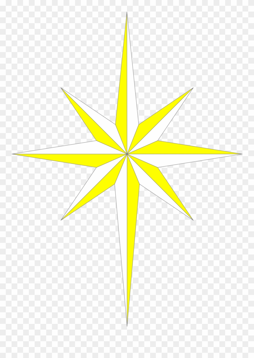 File - Bethlehemstar - Svg - Wikimedia Commons Clip - Star Of Bethlehem Clipart Png Transparent Png