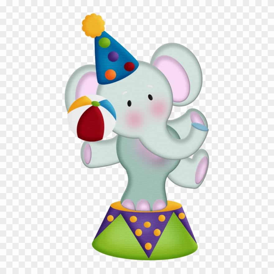 Album - Elefante Animado Del Circo Clipart