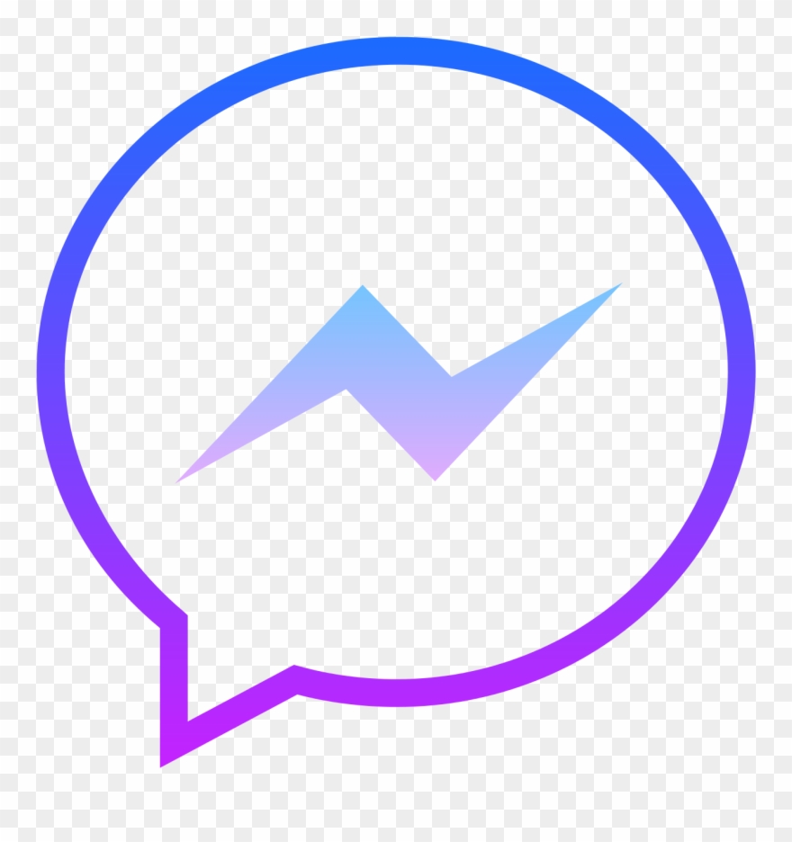 Facebook Messenger Icon Maker's Mark Clipart (1587455) PinClipart