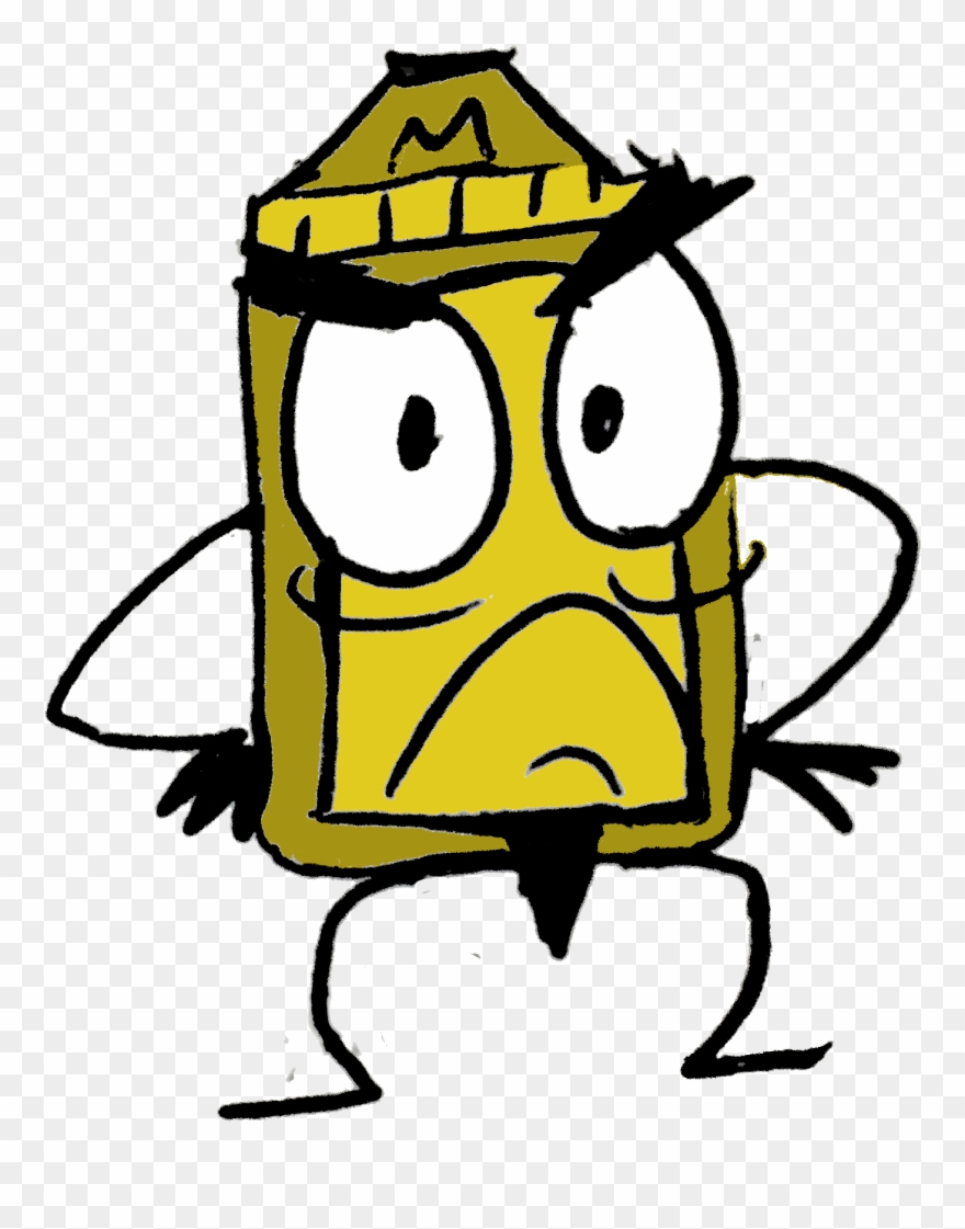 I Drew A Picture Of Mean Mr - Mean Mustard Clipart