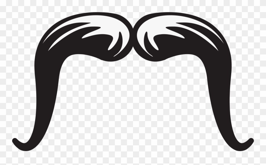 Mustache Clipart Border - Trucker Mustache Png Transparent Png