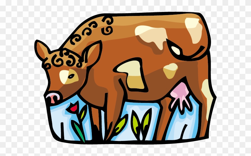 Ico Bovi - Love Cows Pillow Case Clipart