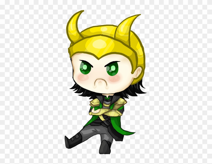 More Like Chibi Loki Gif 1 By Scottishkitty - Loki Cartoon Gif Clipart