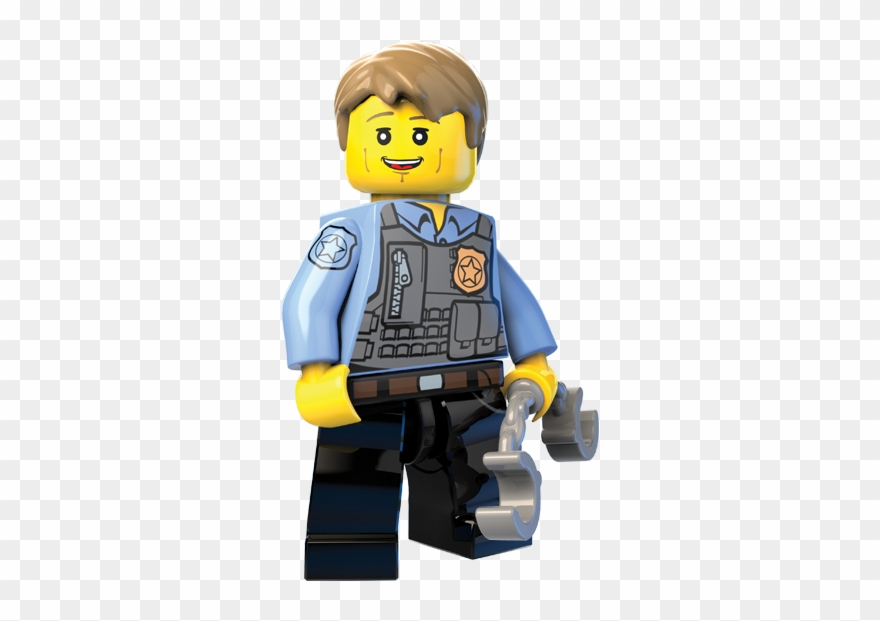 Chase-cop - Lego City Undercover Chase Mccain Mini Figure Clipart