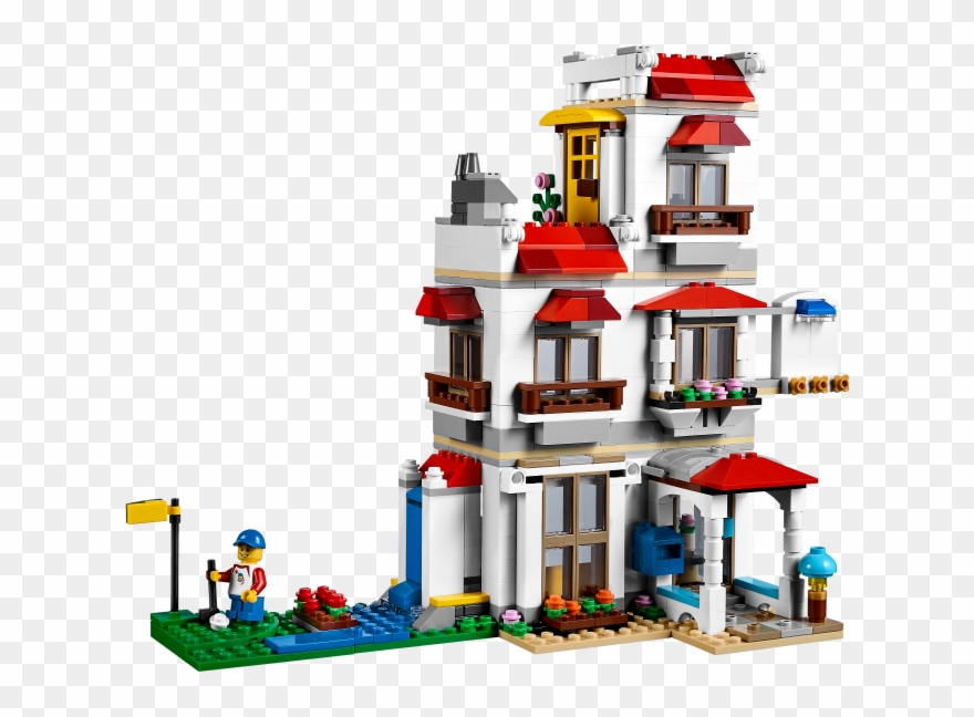 Modular Family Villa - Lego 31069 Clipart