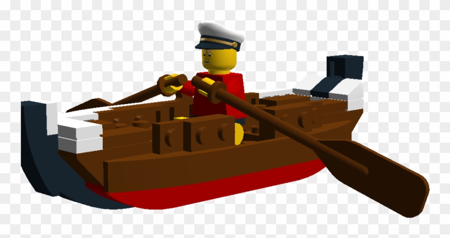 Lego Ideas Product Rowboat - Lego Rowboat Clipart