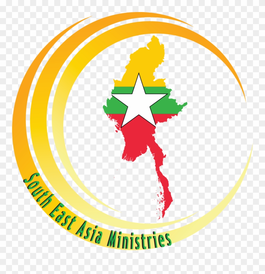 Seam Foundation - Myanmar Burma Flag Clipart