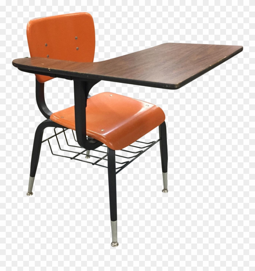 Download Merry School Desk Chair - School Desk With Chair Png Clipart
