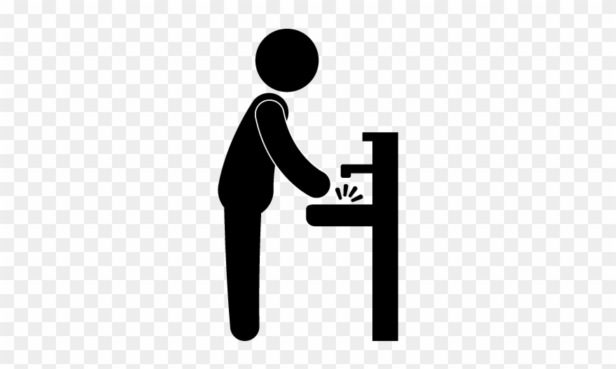 Wash Hands - Washing Hands Icon Png Clipart
