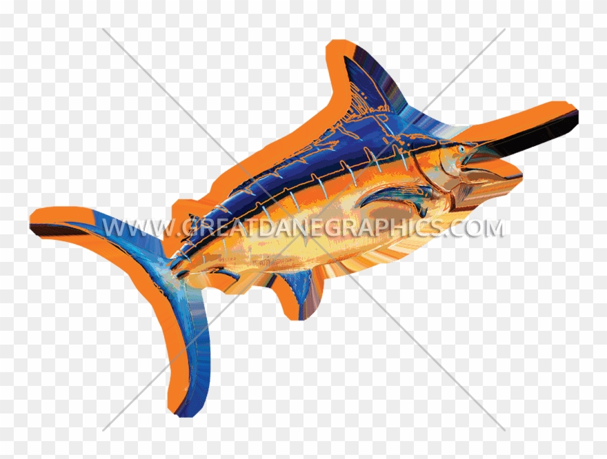 Funky Swordfish - Sailfish Clipart