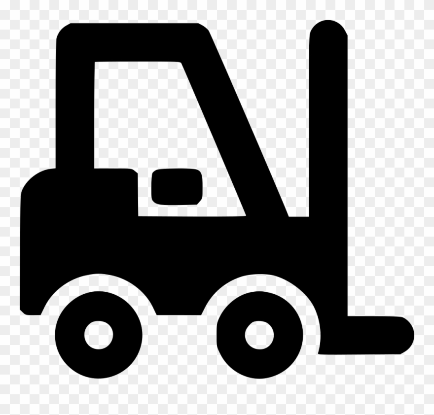 Clip Art Freeuse Stock Forklift Clipart Svg - Forklift Svg - Png Download