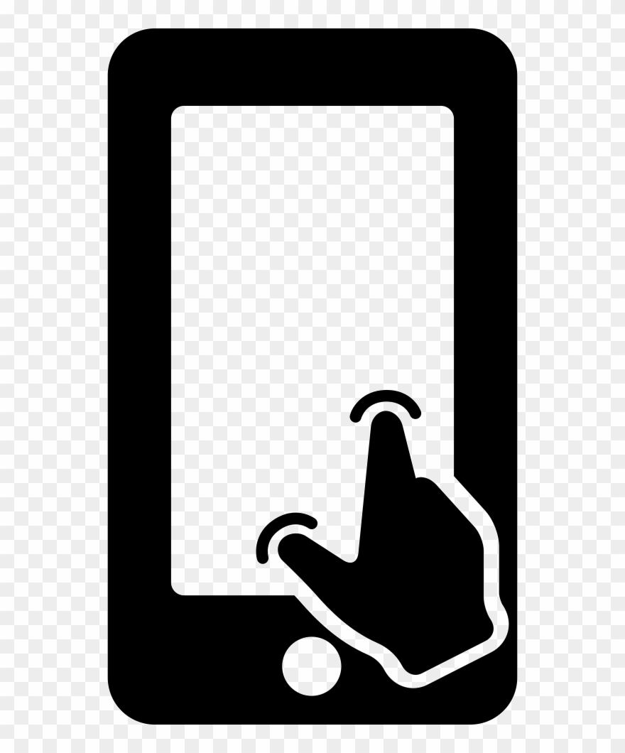 Png File - Imagen Animada Pantalla Tactil Clipart