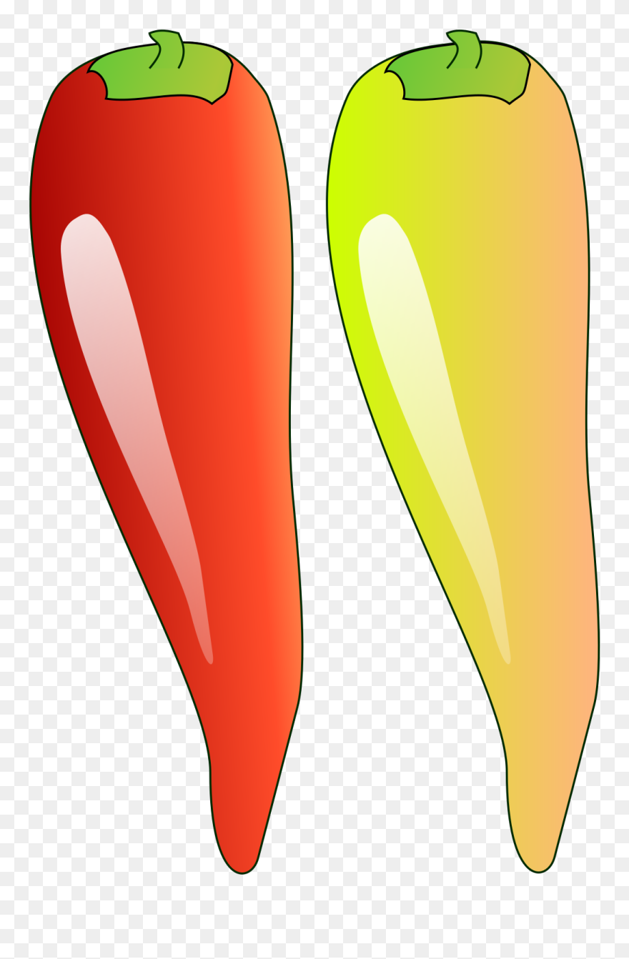 Chili Con Carne Chili Pepper Bell Pepper Peppers Mexican - Chilli Red Clipart - Png Download