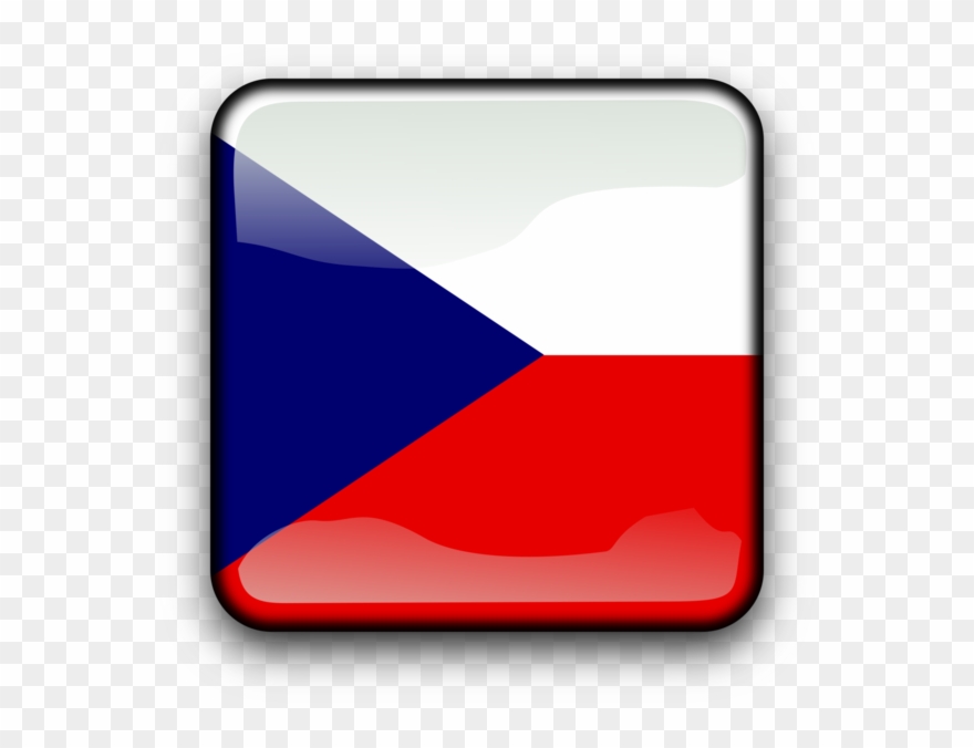 Flag Of The Czech Republic Austria Flag Of The Czech - Cz Clipart - Png Download
