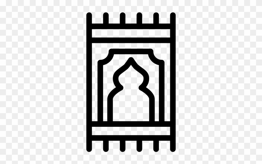 Pray Rubber Stamp - Vector Graphics Clipart