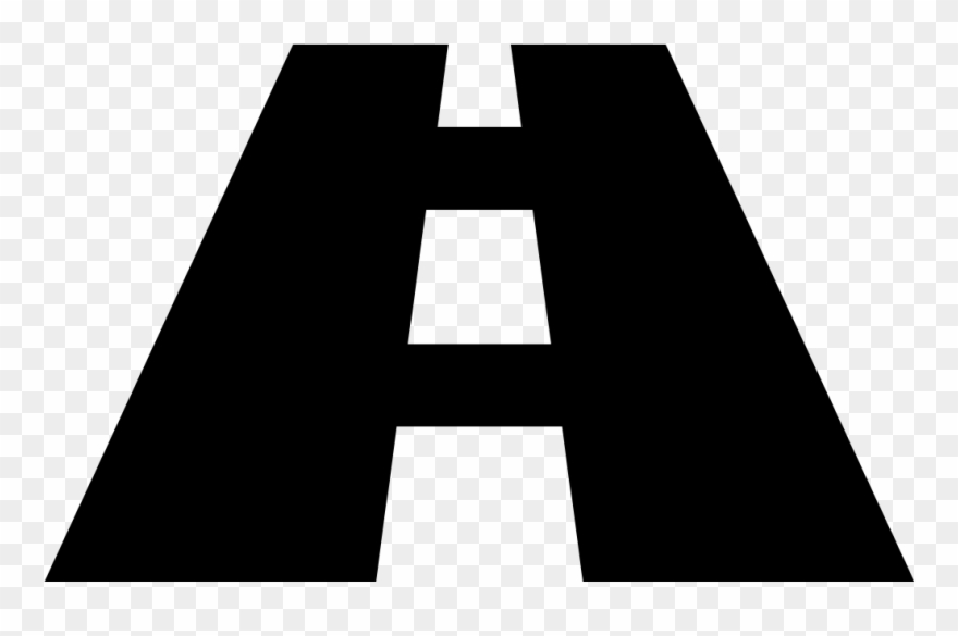 Blacktop Paving - Giant Letter Clipart