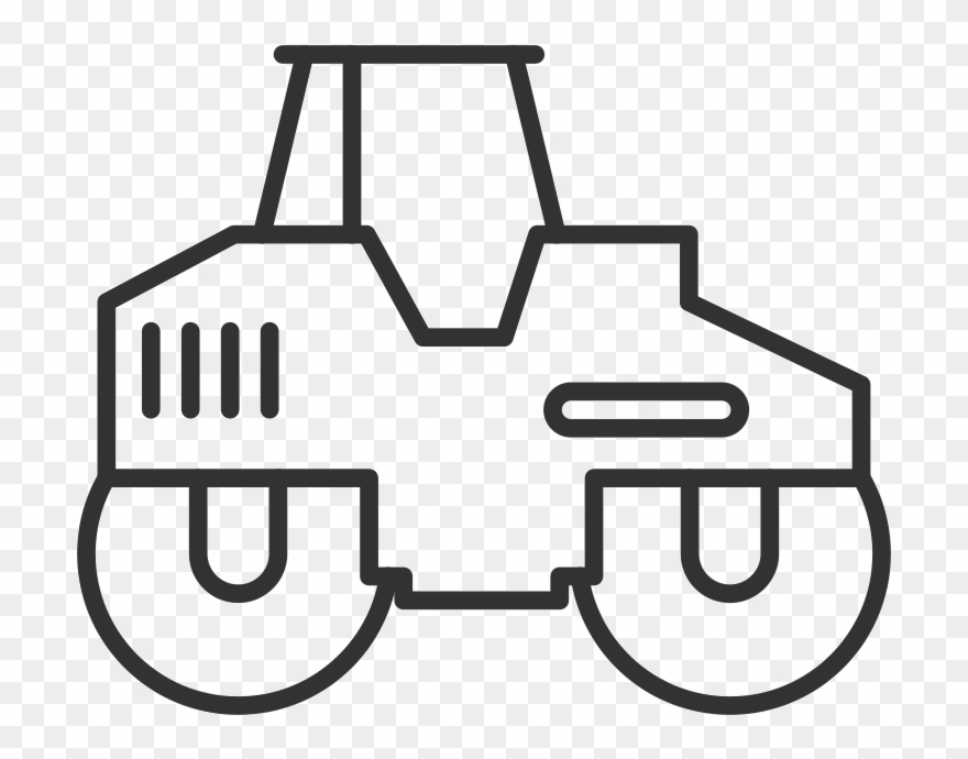 Compactors And Rollers Icon - Compactor Clipart
