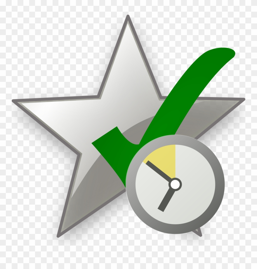 Crystal Clear Action Bookmark Silver Approved Wait - Wait Png Clipart