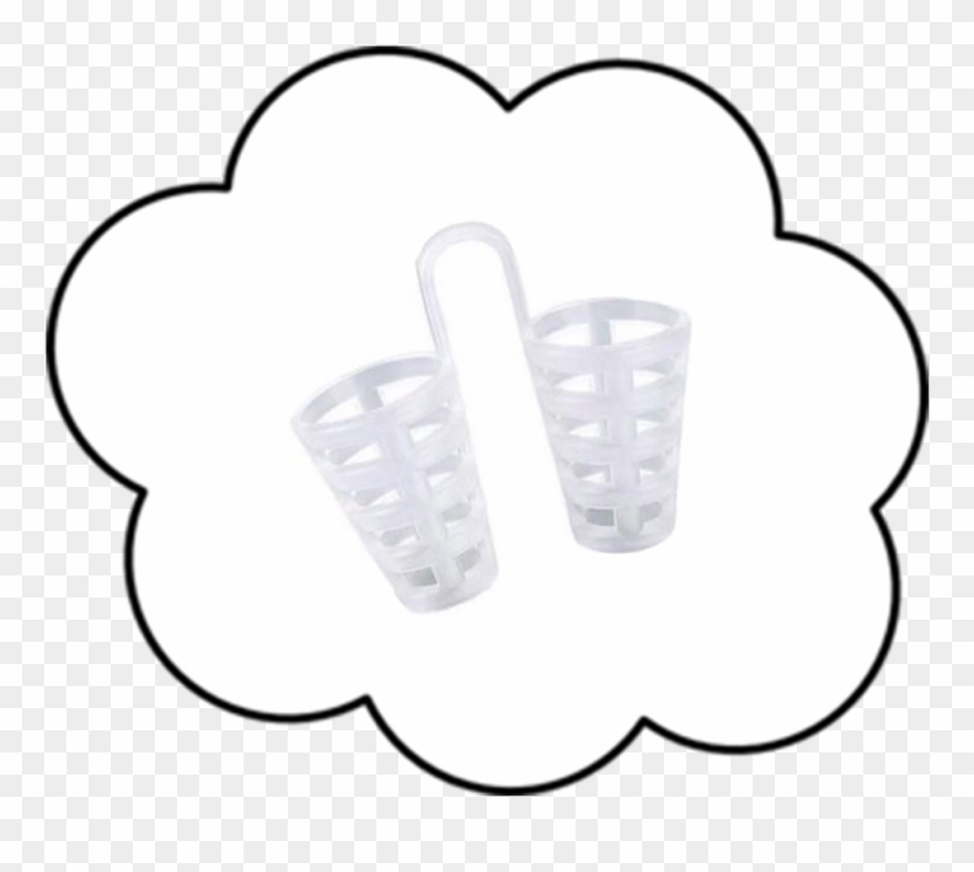Anti Snore Cones In Cloud - Snoring Clipart