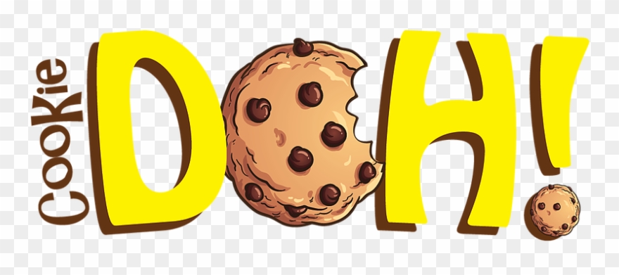 Doh Cookie Dough Vegan/gf - Plätzchen Sind Mein Freund Grußkarte Clipart