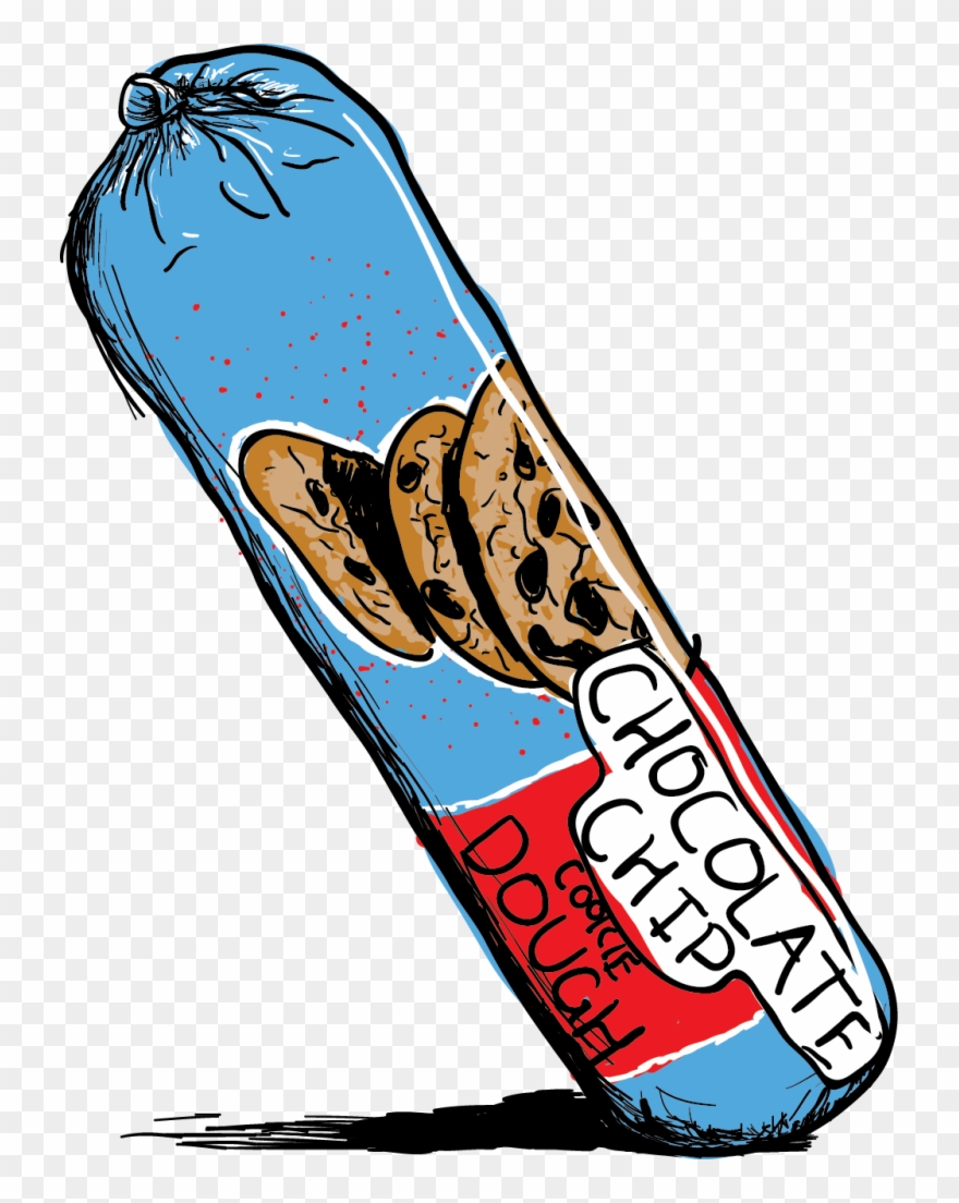 Cookie Dough Graphix - Skateboard Deck Clipart