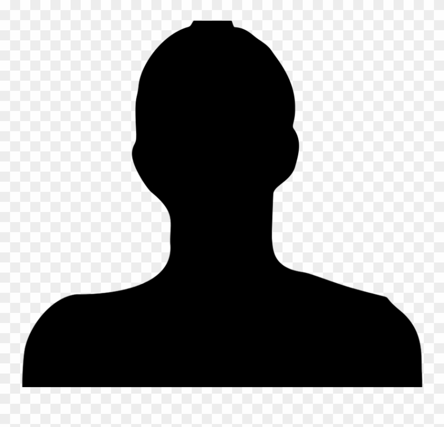 Ray Brown - Shadow Of Man Head Clipart