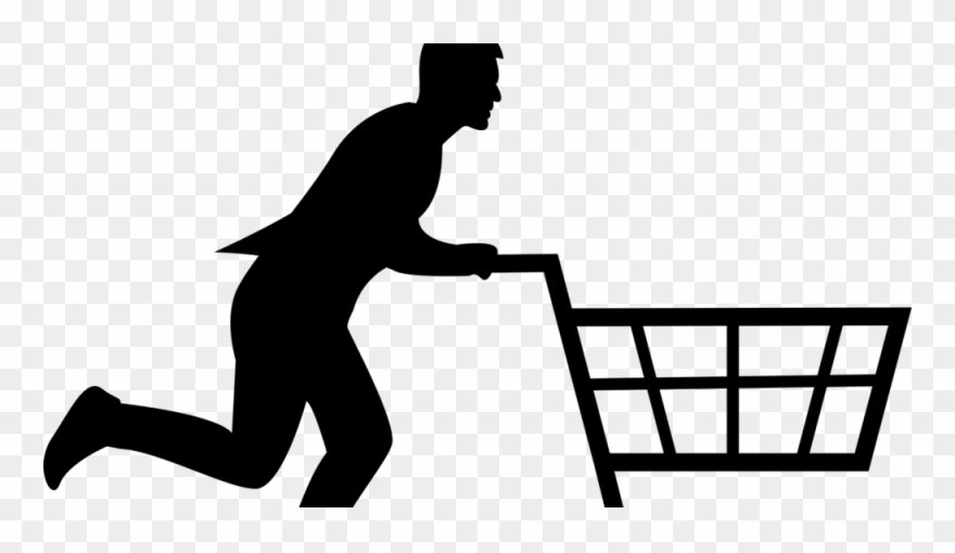 Simple Shopping Cart Drawing Clipart