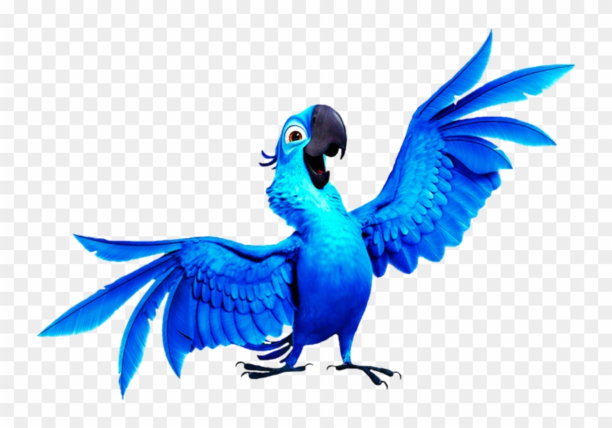 Zcxtudg - Cartoon - Zcxtudg - Disney Cuties Clipart - Blu Rio Bird - Png Download