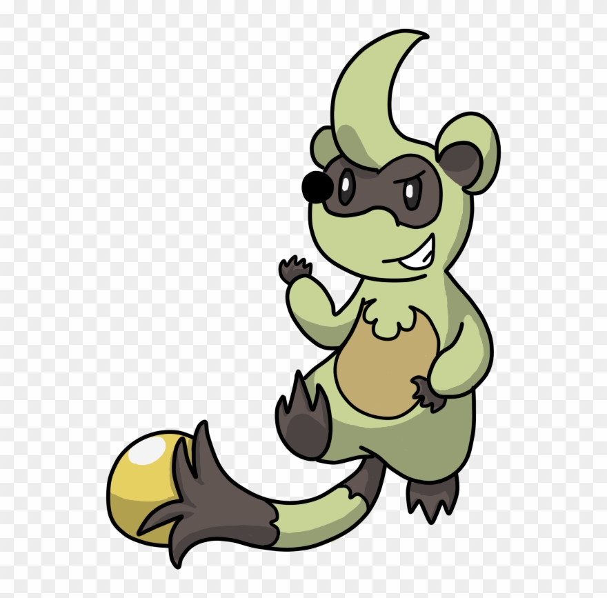 Arti - Pokemon Gen 8 Starters Raccoon Clipart