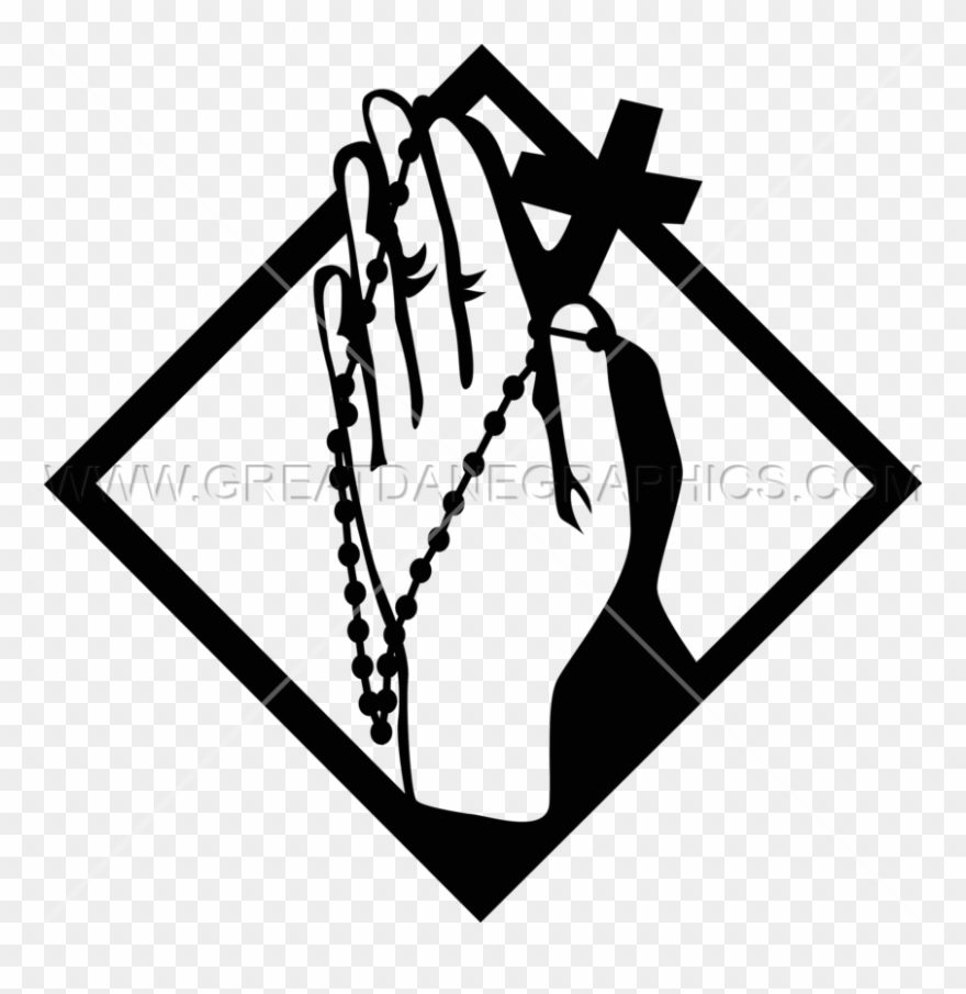 Praying Hands Png - Production Clipart