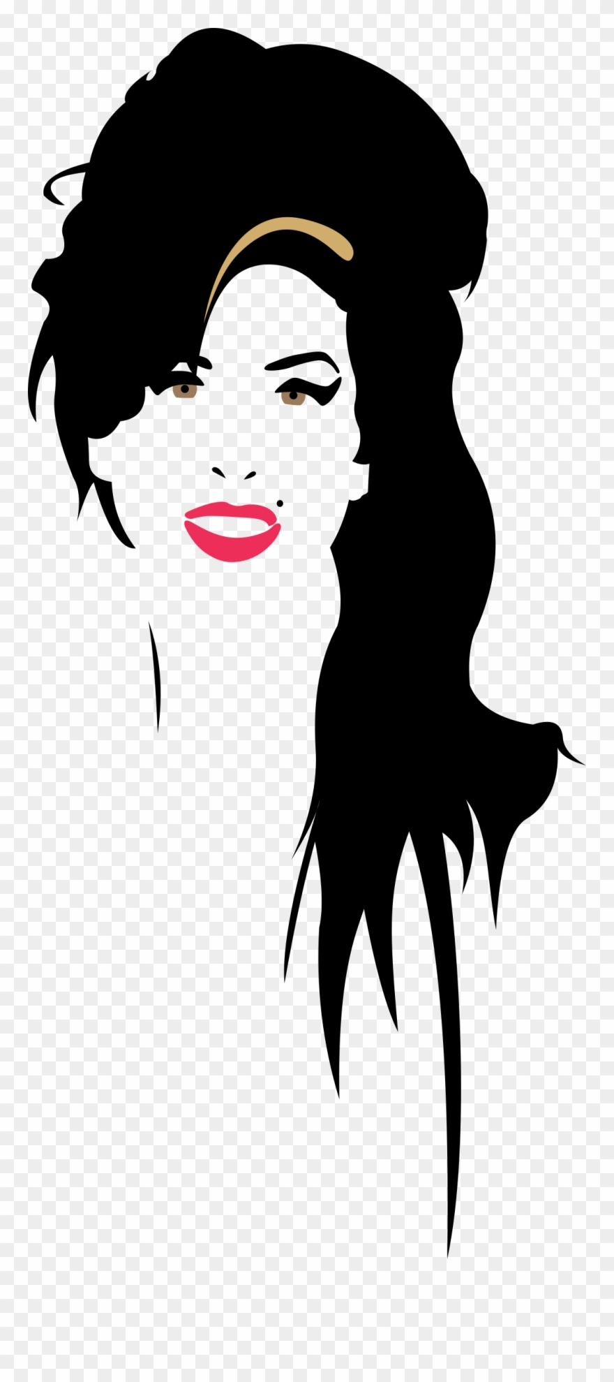 Amy Winehouse At Getdrawings Com Free For - Amy Winehouse Art Png Clipart