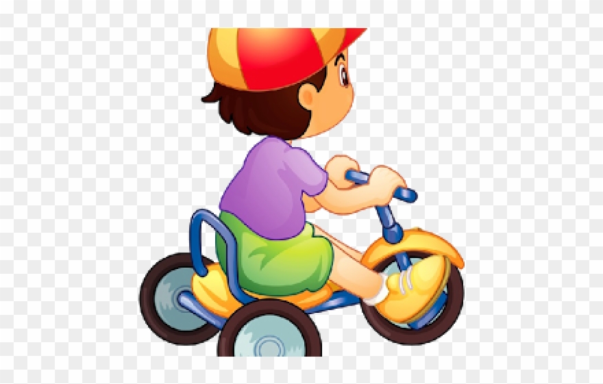 Tricycle Clipart Baby Bike - Clipart Enfant Tricycle - Png Download