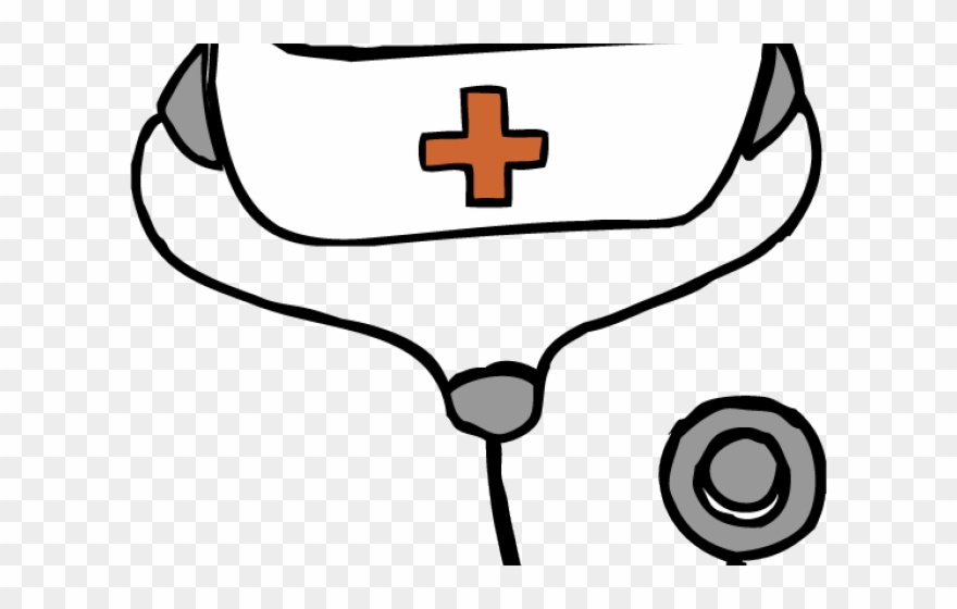 Nurse Clipart Simple - Nurse Hat Png Transparent Png
