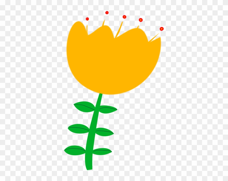 Cute Decorative Flower Drawing - Drawing Clipart