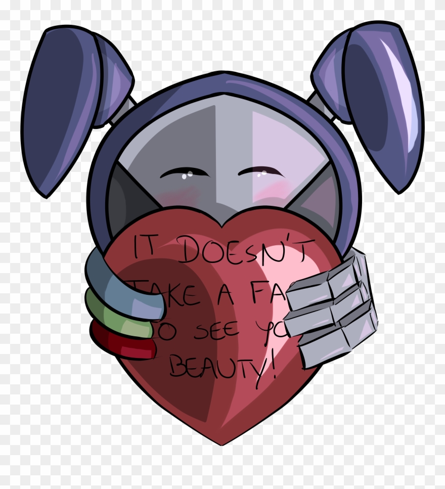 Artwork"it Doesn´t Take A Face To See Your Beauty " - Cartoon Clipart