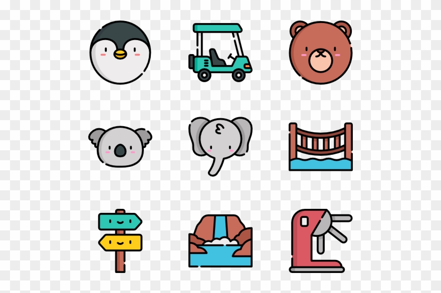 Zoo Vector Park Image Transparent Download - Zoo Clipart