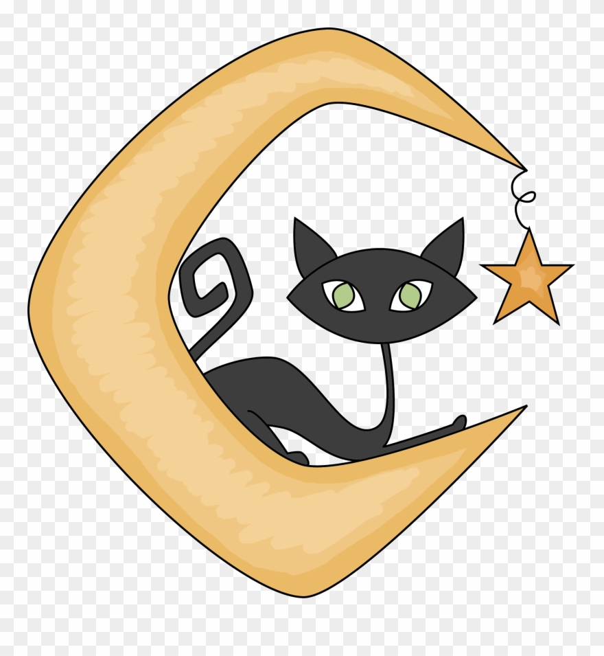 Index Of /images/scrappin Doodles/holiday Boo Crew - Cat Yawns Clipart
