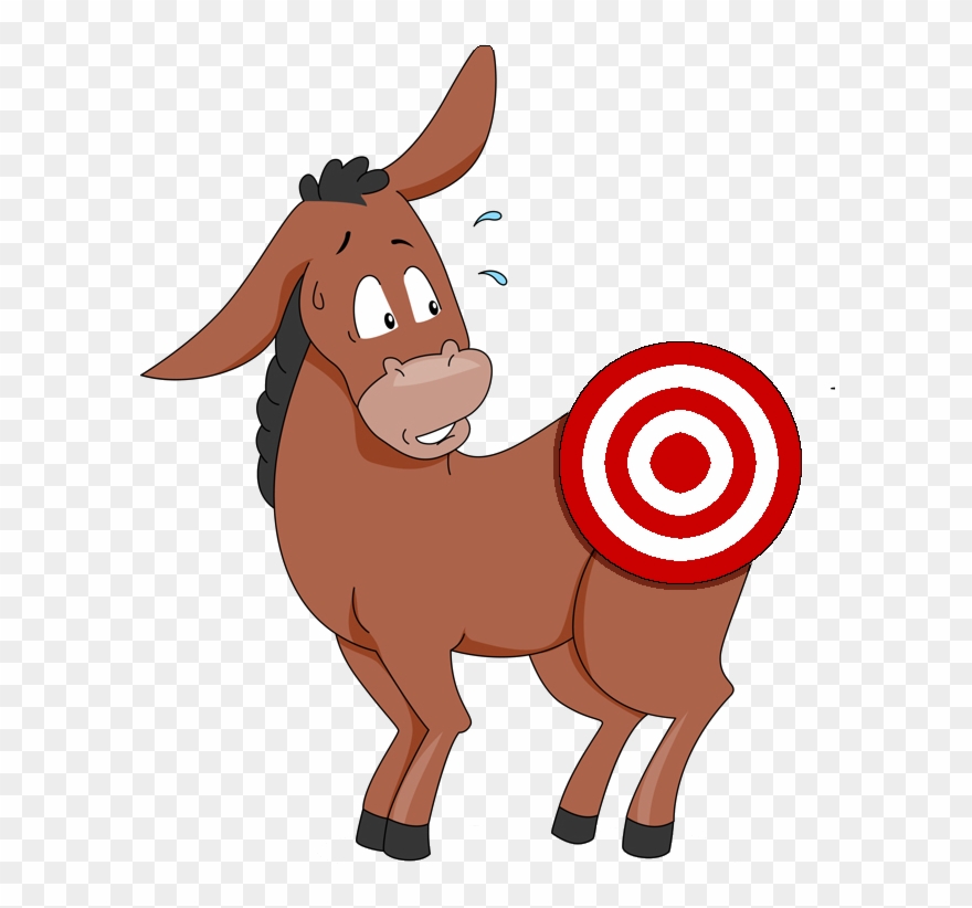 Clipart Goat Pin The Tail On - Brincadeira Rabo De Burro - Png Download