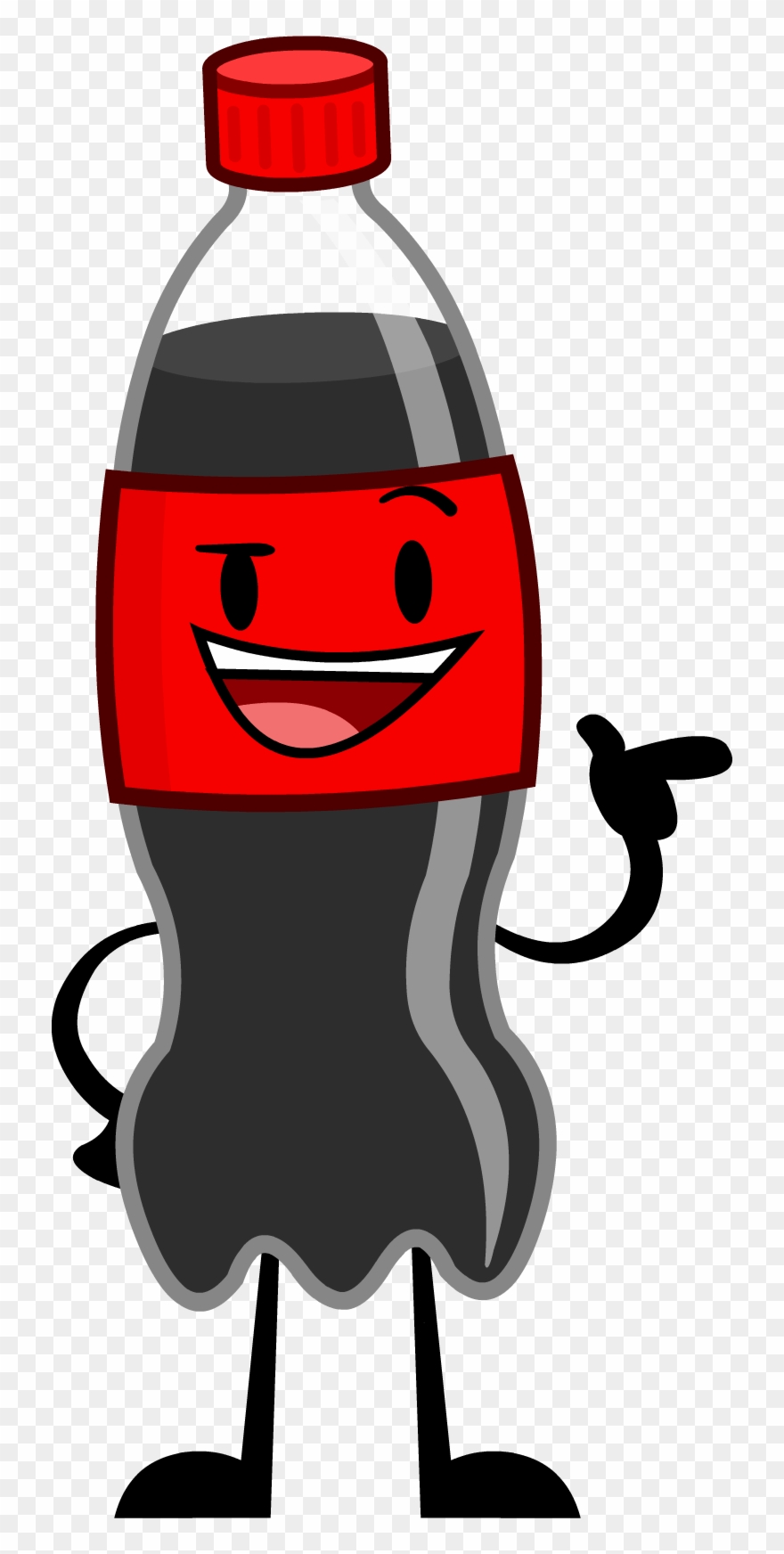 Coke Bottle - Coca Cola Bottle Cartoon Png Clipart
