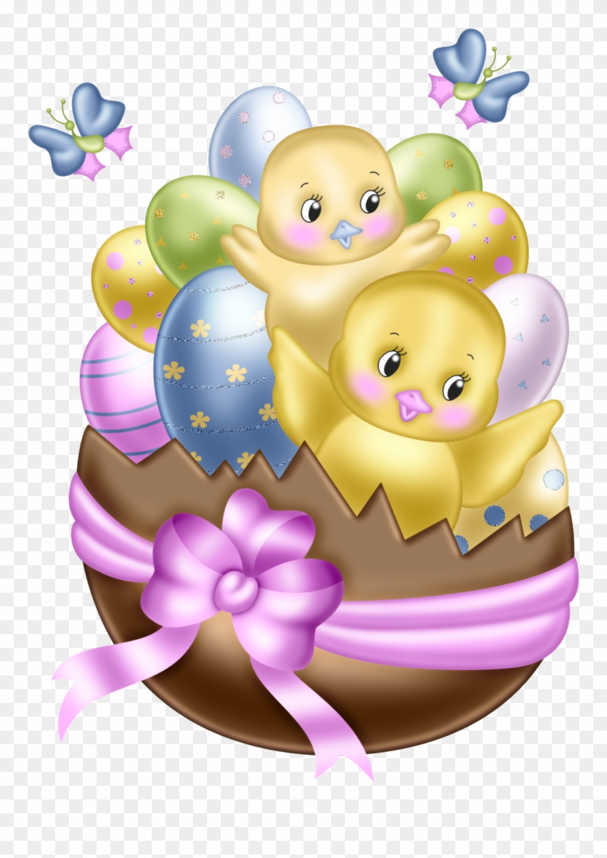 B *✿* Net D, Bunnies, Clip Art, Easter Wallpaper - Easter - Png Download